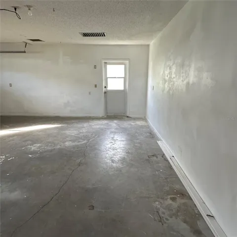 Garage exit door