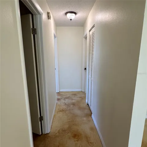 Hallway to bedrooms