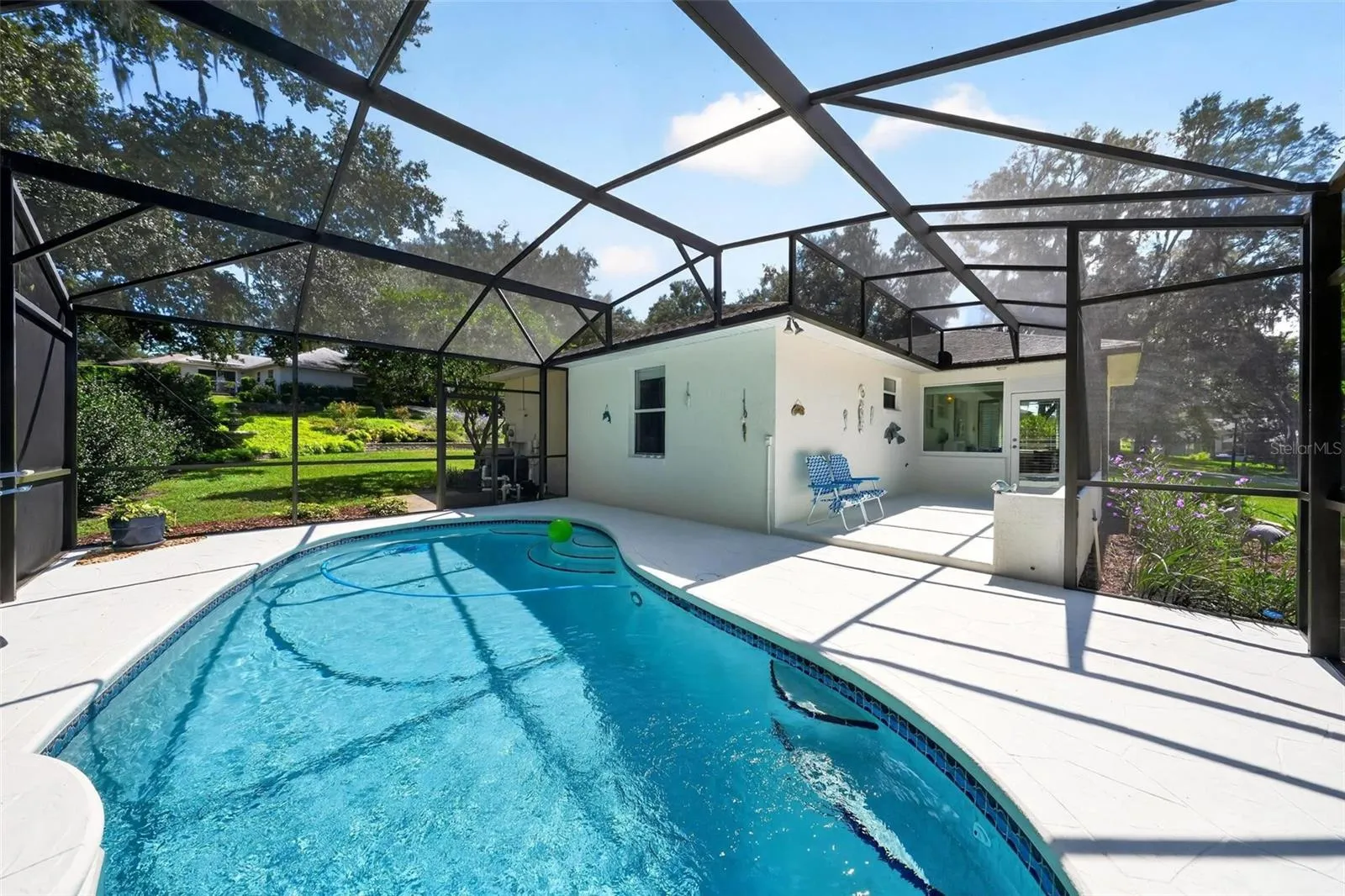 Pool with Birdcage