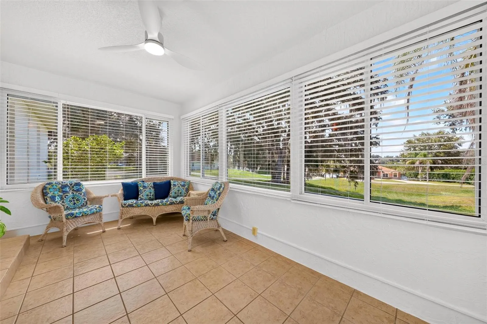 Patio inside