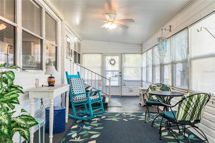 Beautiful sun porch