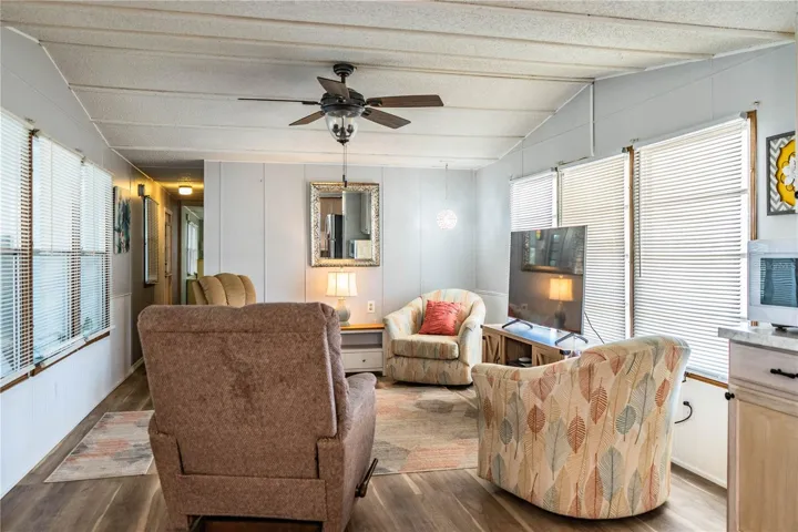 Living room from kitchen