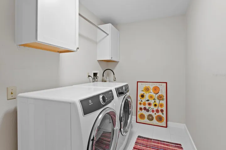 Inside Utility room