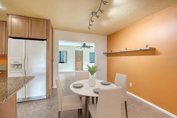 Virtually Staged Breakfast Room