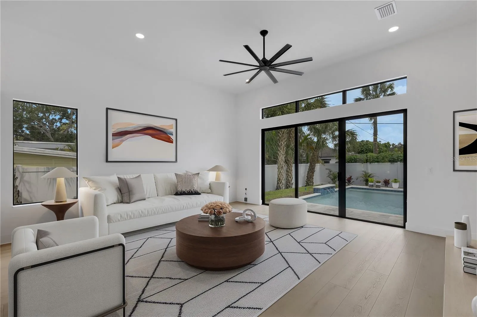 Staged Living Room