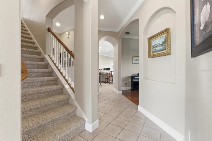 Let's go upstairs...