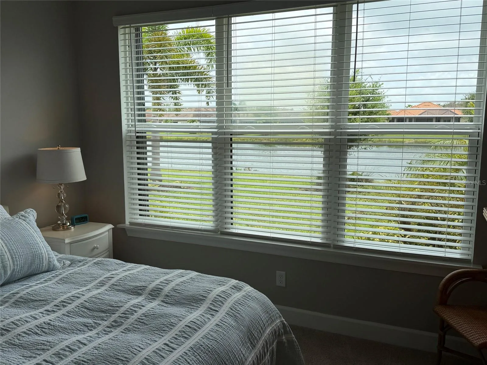 Primary Bedroom with Water view.