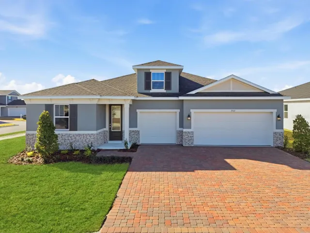 Meadowlark Landing Lot 184 Exterior - Glacier Bay Floorplan - Coastal Elevation