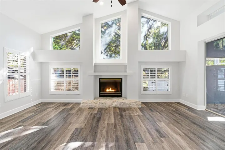 Family Room Gas Fire Place