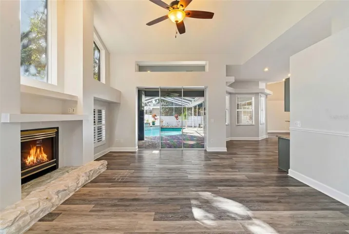Family Room w/pool view