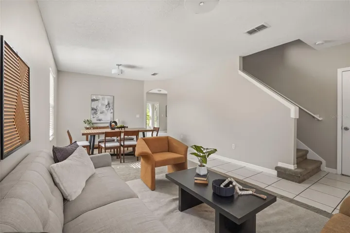 Living Room and Dining Room Combo