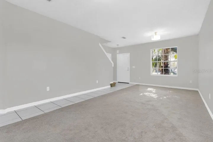 Front Door Entry w/ Living & Dining Room Combo