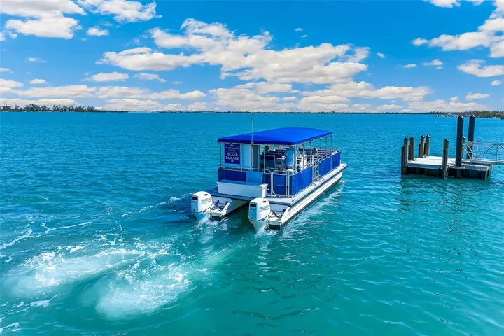 Arriving to Little Gasparilla Island - Private Beach Access for Placida Harbour owners and guests!