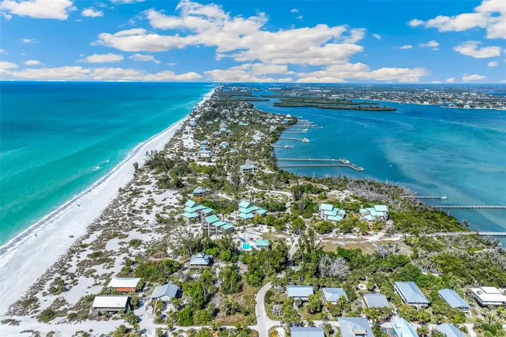 Placida Beach Clubhouse - Little Gasparilla Island (looking north)