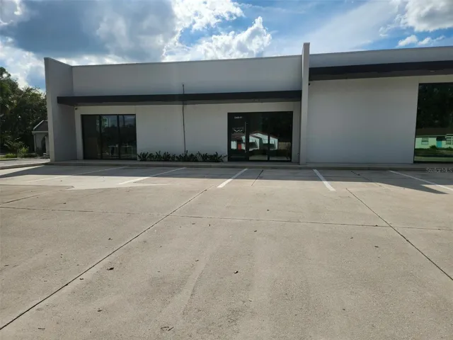 Front of rentable office space