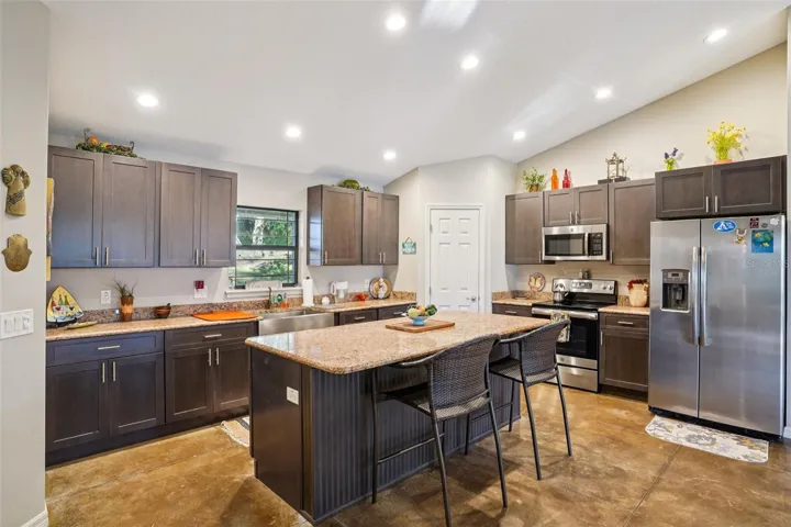 Kitchen with pantry