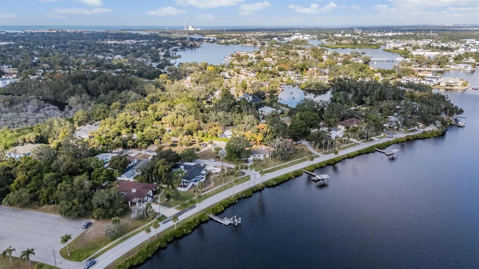 First house and dock to the left are yours!