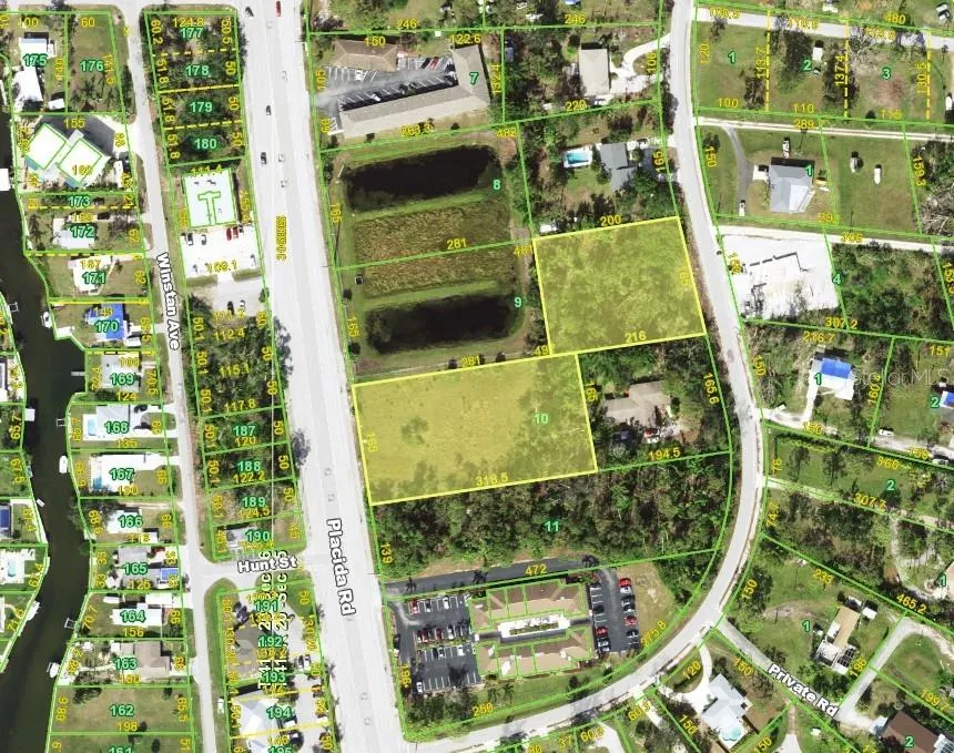 1701 Placida Road and 1630 Manor Road- Combined