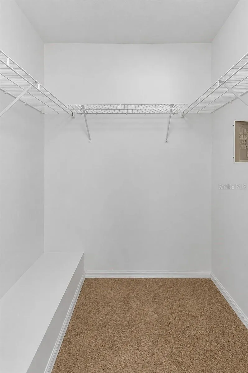 Master bedroom closet