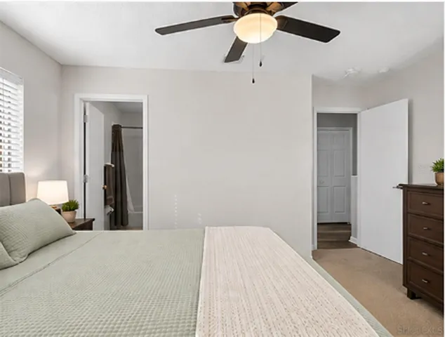 Master bedroom-Virtually staged