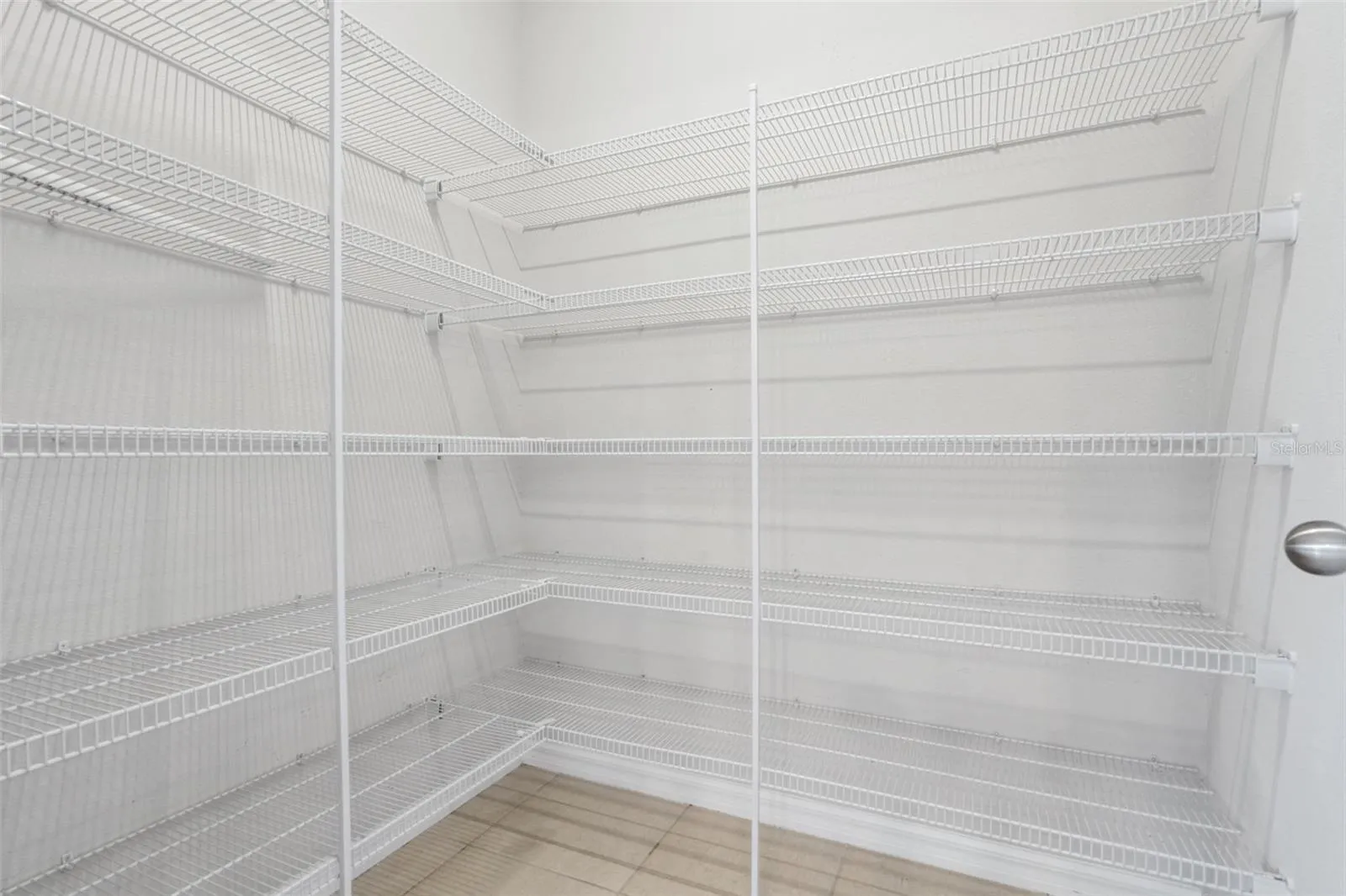 Spacious pantry
