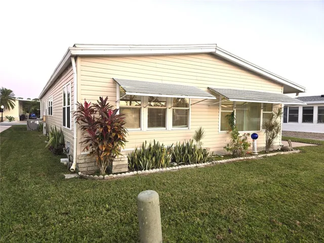Rear of house