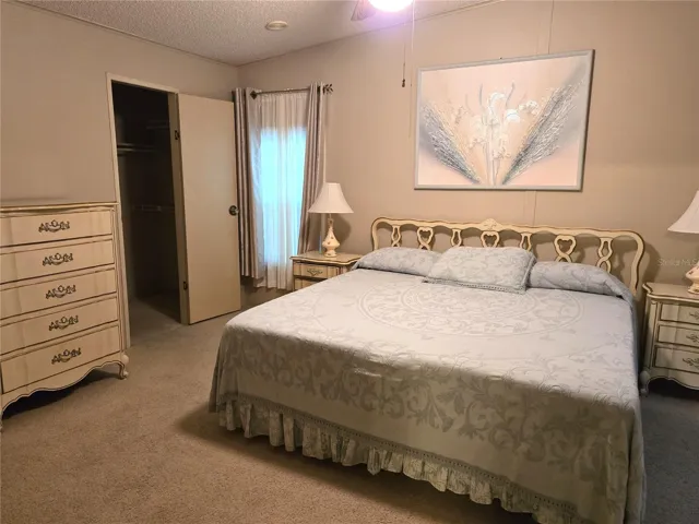 Primary Bedroom with King Size bed