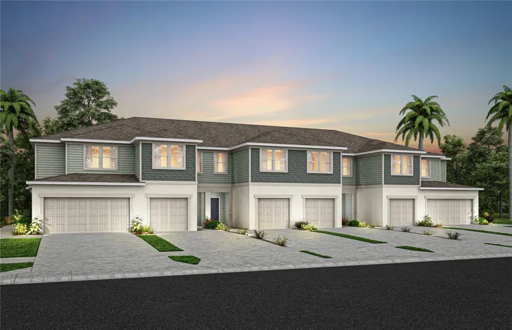 Exterior Design. Artistic rendering for this new construction home. Pictures are for illustrative purposes only. Elevations, colors and options may vary.