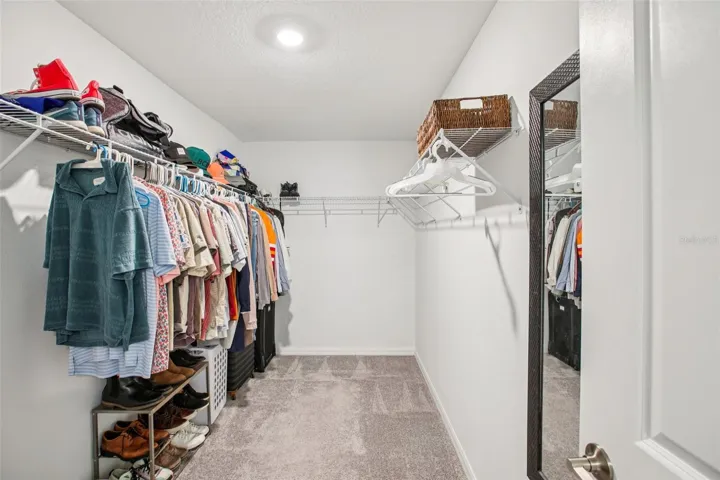 Primary Walk-in Closet