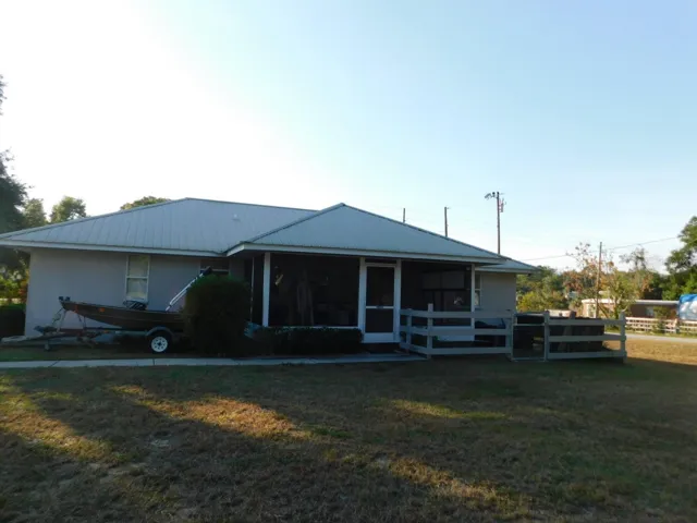 Back of building