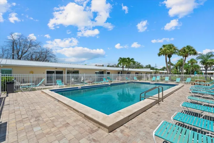 This is the pool located at the middle of the property.