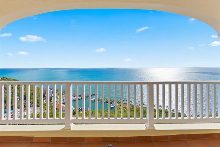 First-level balcony