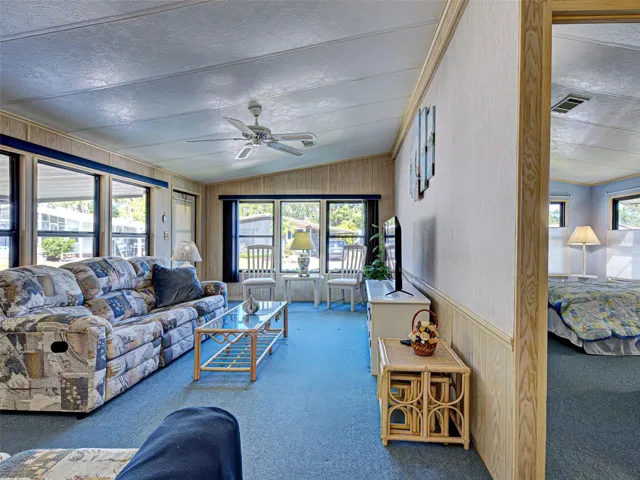 SEPERATE FAMILY ROOM WITH ENTRY DOOR.
