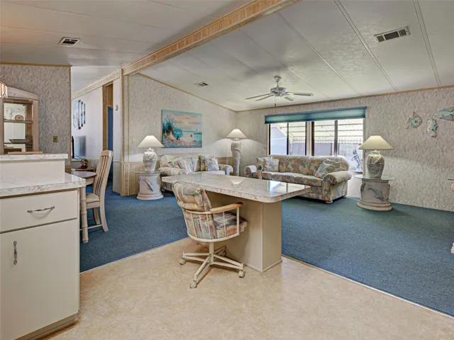 OPEN FLOOR PLAN WITH VAULTED CEILINGS!