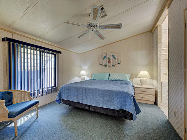 PRIMARY BEDROOM - NEAT AND CLEAN.