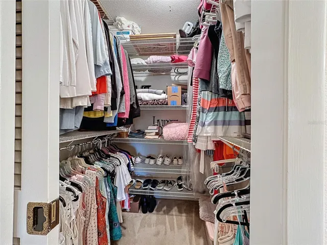 Walk in Closet in Primary Bedroom