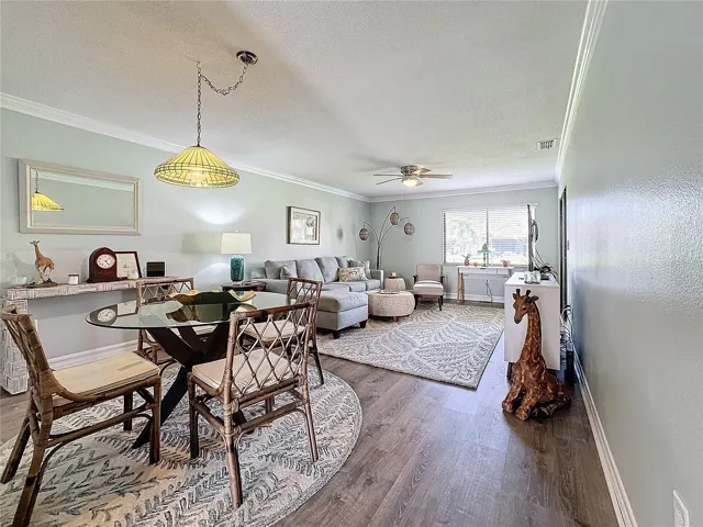 Dining Area & Living Rm