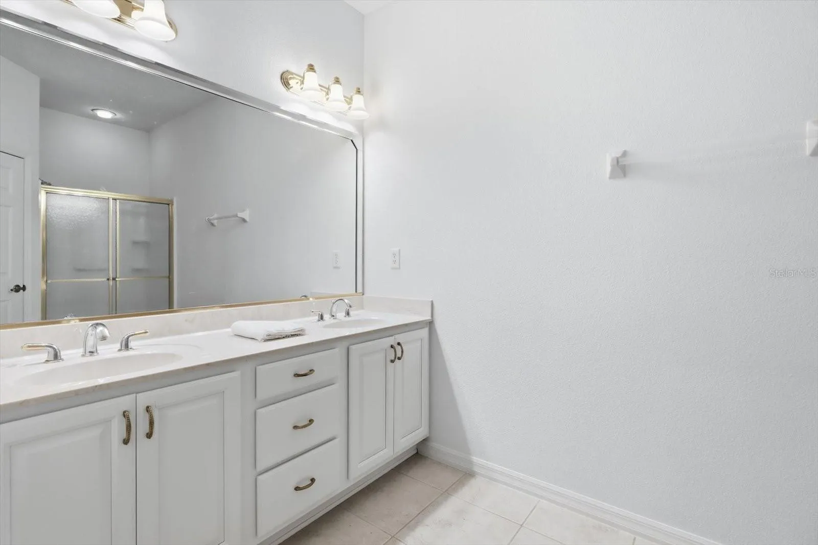 Primary Bath with moen fixtures