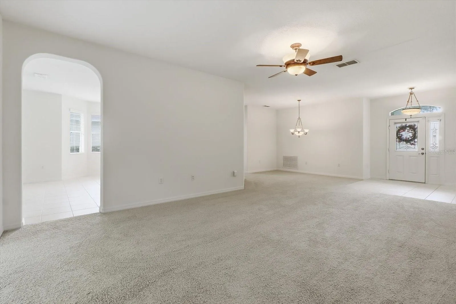 Living, Dining and Entry