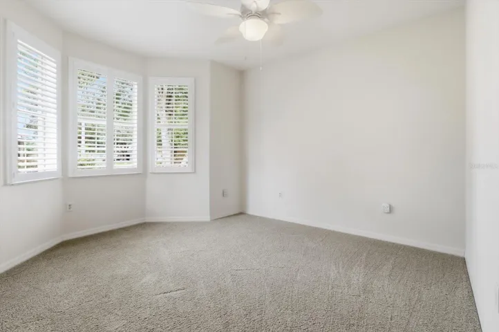 Guest bedroom 1 with bay widow