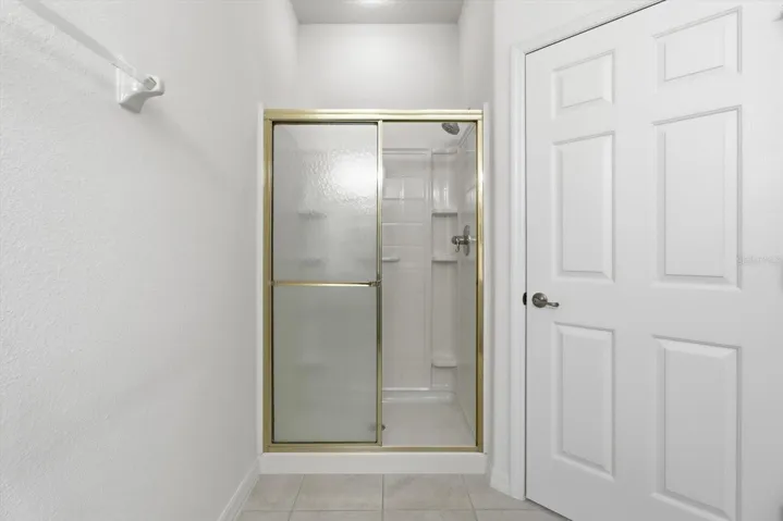 Shower in Primary bath