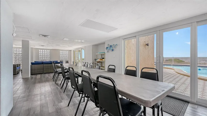 Freshly updated Clubhouse Room