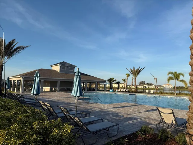 Community pool and club house