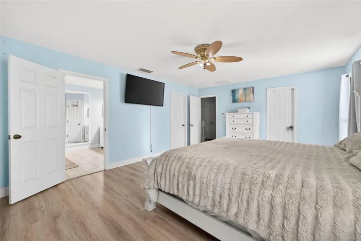 Two huge walk-in closets