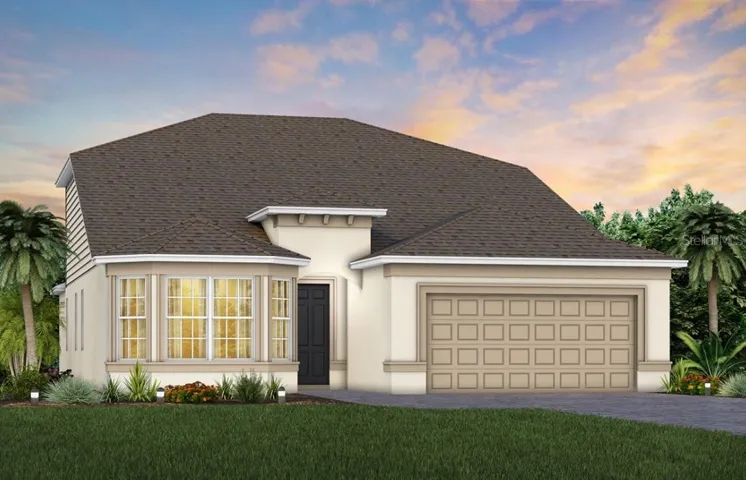 Exterior Design. Artistic rendering for this new construction home. Pictures are for illustrative purposes only. Elevations, colors and options may vary.