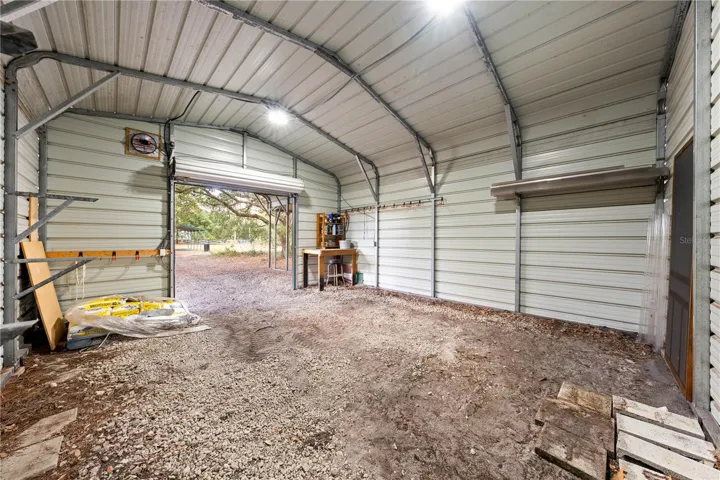 Enclosed Pole Barn