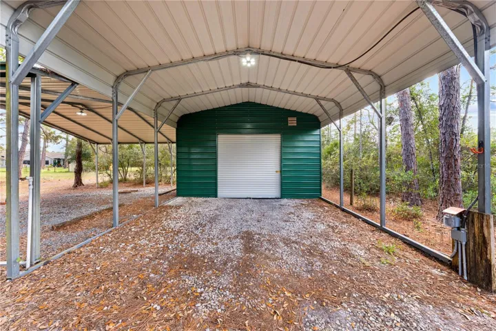 Enclosed Pole Barn