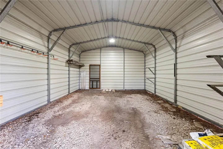 Enclosed Pole Barn