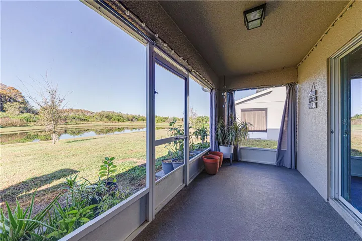 Enclosed patio