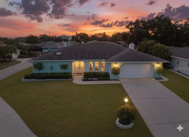 Large lot means there's room for guests to park on your driveway